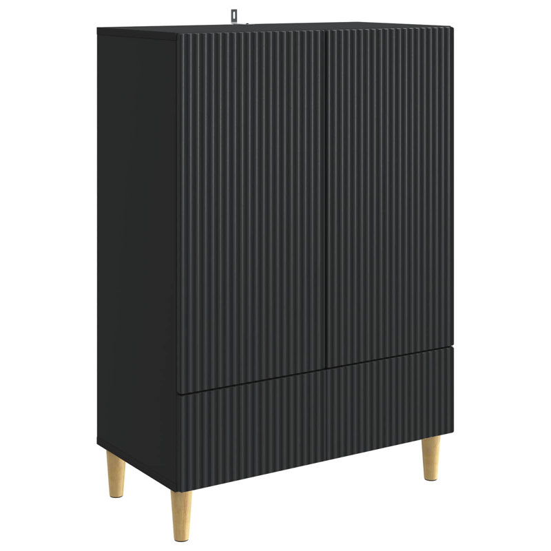 66cm Sideboard, Black