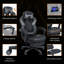 Metro Lane Adjustable Headrest and Reclining PC & Racing Game Chair-214375565