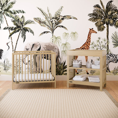 Teddi Convertible Mini 2 - Piece Nursery Furniture Set