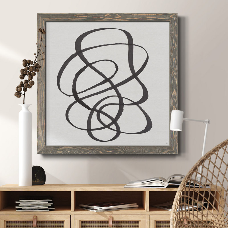 "Tumultous Earth", reproduction carrée sur toile, H 20 po x l 20 po x P 1,5 po, Cadre gris