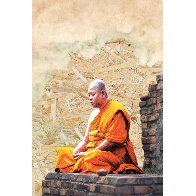 Yoga - No Frame Print on Wood