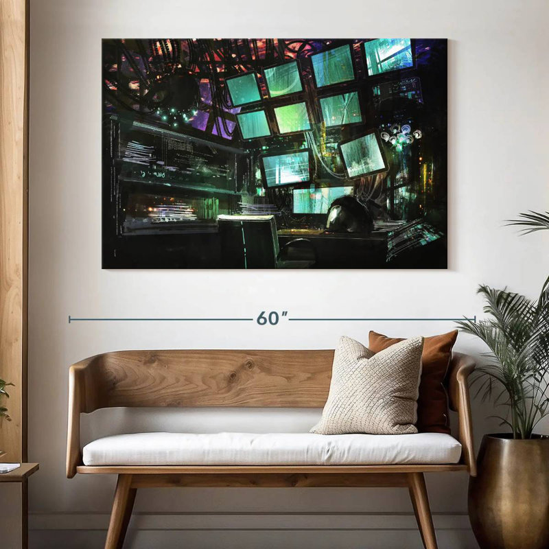 Kelan Tech Workspace, 34" H x 51" W