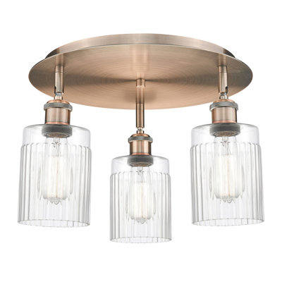 Bethy Glass Flush Mount