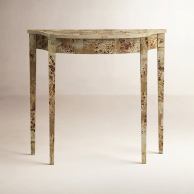 Kal 36" Burl Console Table