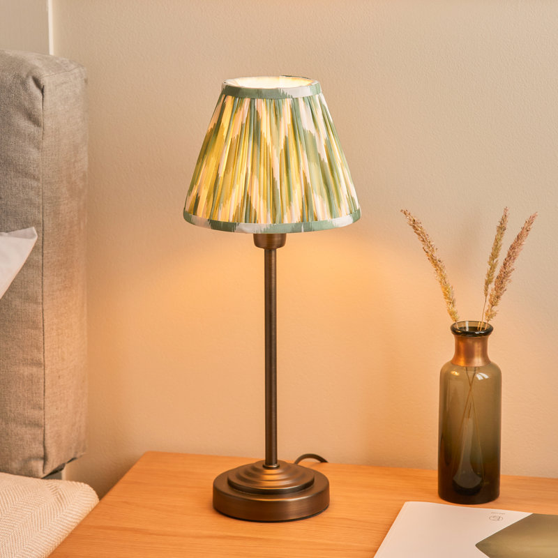 Rory Table Lamp 16cm Shade, Green