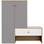 Banc de rangement pour chaussures et armoire à chaussures multifonctionnels, étagère à chaussures avec banc, armoire d'appoint