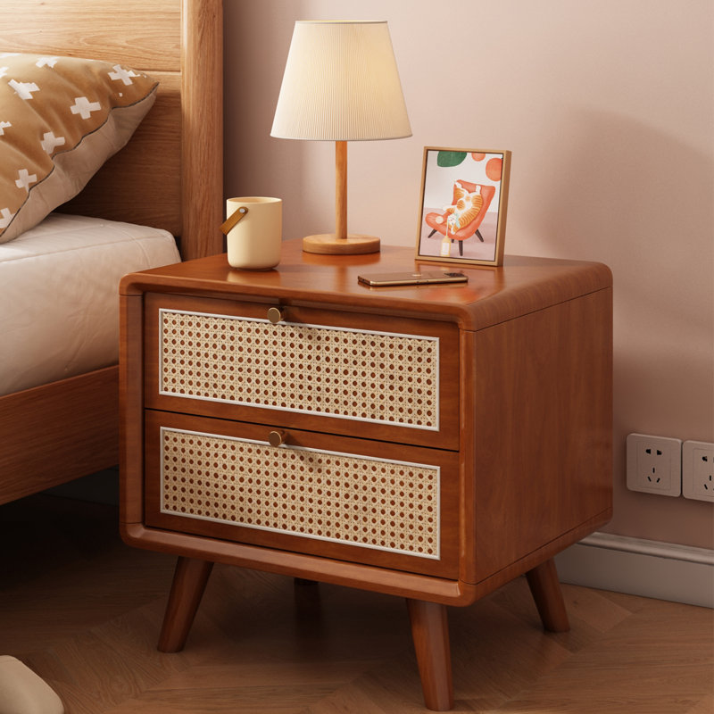 2-Drawer Nightstand, Cherry