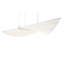 Lustre blanc 59 po 1 lumière Seraph