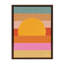 «Sunset Waves» par Cat Coquillette, reproduction d'art sur toile encadrée-1377783930-1377783931