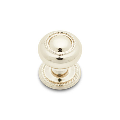 Rope Mushroom Knob with Detachable Backplate CK Series