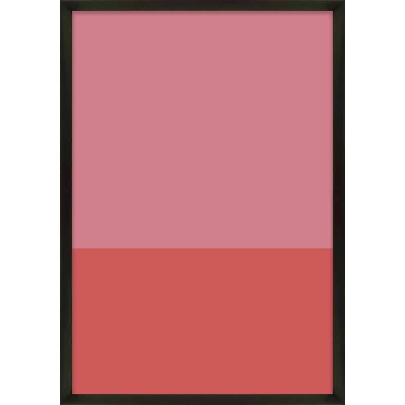 Diandra Color Studies 3 Print by Romina Gadler, Black Framed Paper, 20" H x 14" W x 1.25" D