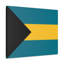 "Drapeau du pays des Bahamas" sur toile-1671857492