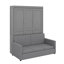 Grand lit escamotable avec coussin-726001390