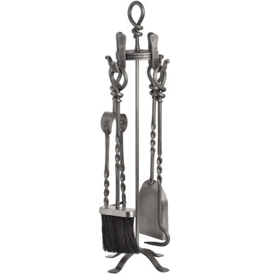East Ellijay Metal Fireplace Tool Set