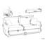 Daynna Full / Double 192cm Upholstered Convertible Sofa-1914329759