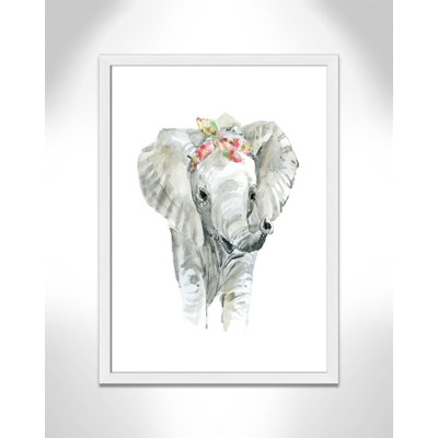 Savannah Elephant Framed Art