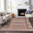 Machine Washable Indoor/Outdoor Meredith ACN2160 Striped Rug-115962238
