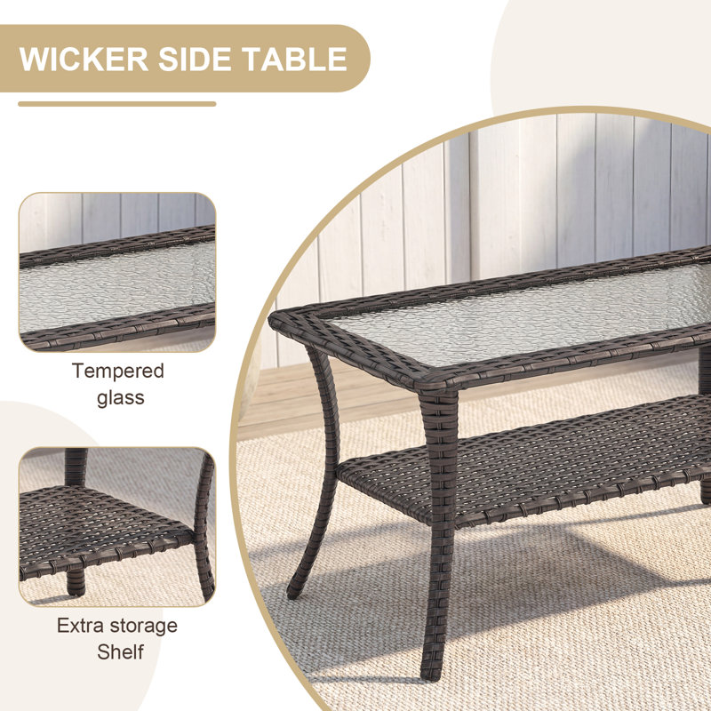 Ensemble de conversation 10 pièces en résine tressée avec coussins de 15 cm et table basse de rangement pour jardin, idéal pour les fêtes dans la cour.