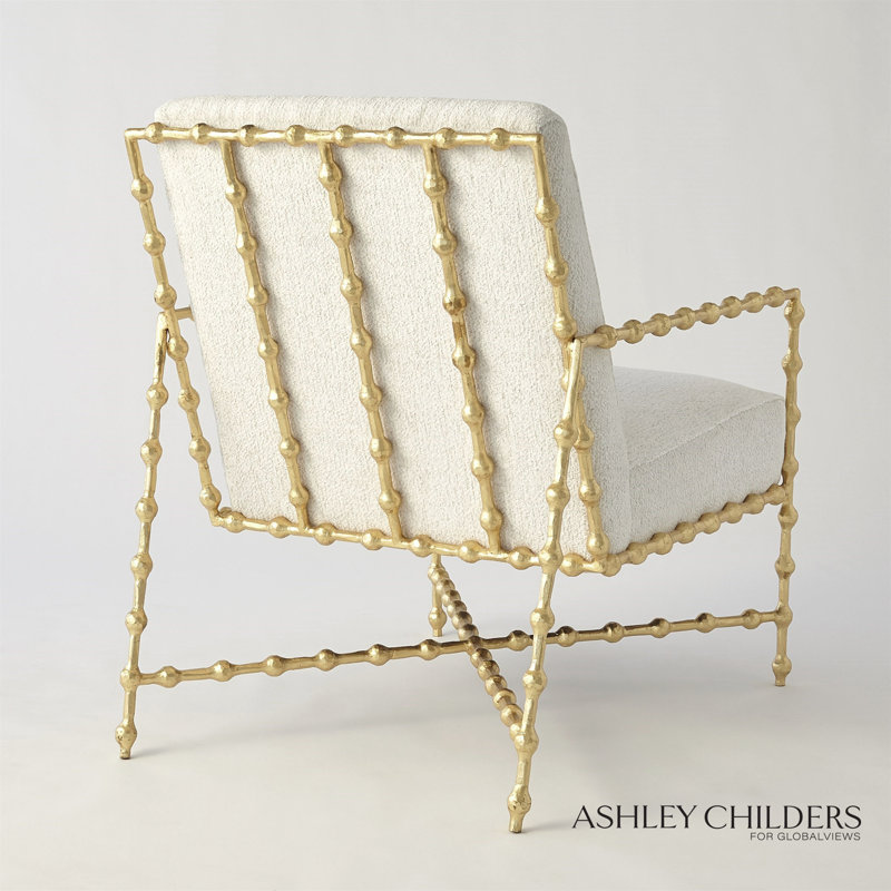 Elder Lounge Chair-Gold Leaf-Avoletta