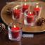 Ensemble de 72 bougies votives rouges non parfumées Hosley - emballage en vrac, combustion propre, durée de combustion de 10 à 12 heures - idéale pour les mariages, la décoration intérieure, le spa et les événements-55736508-55667322