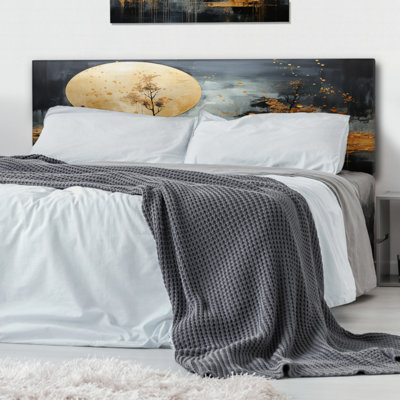 Katrica - Abstract Collages Upholstery Panel Headboard