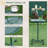 48" Rolling Bird Activity Playground Perch With For Training And -