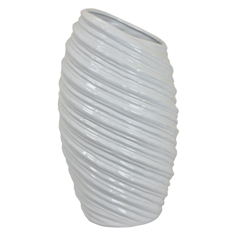 Vase Avery, Blanc