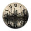 Horloge murale en bois massif Mukrime-975163935
