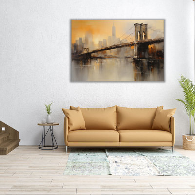 "NYC Bridge In Oil"