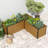 Composite Raised Garden Bed With L-Shape(No bottom panel)-246368128