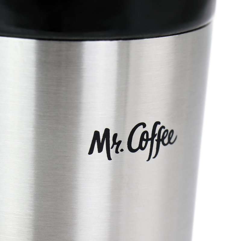 Mr. Coffee 16Oz Stainless Steel And Stoneware Travel Mug