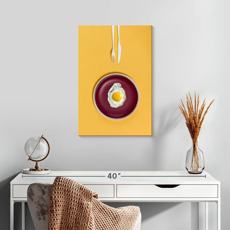 Yarlin Egg For Breakfast, 24" H x 16" W