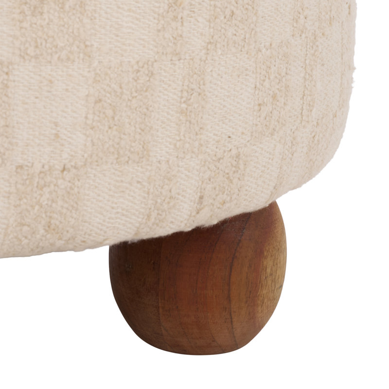 Pouf rond Bronislava