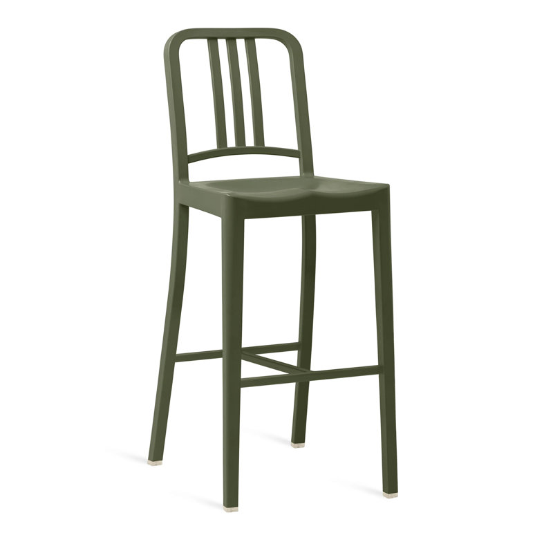 111 Navy® Stool by Coca-Cola, Cypress Green, Bar Stool (30" Seat Height)