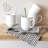 over&back Hand-Blocked Napkins, Set of 4-102334040
