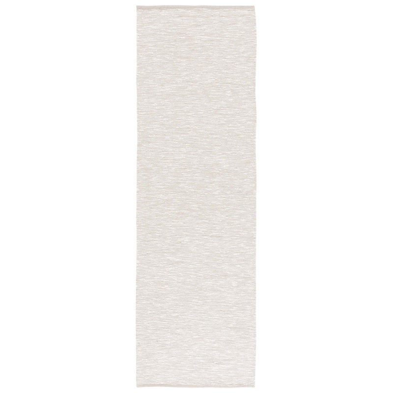 Tapis gris clair / ivoire Montauk 319, Tapis de couloir 2 pi 3 po x 8 pi