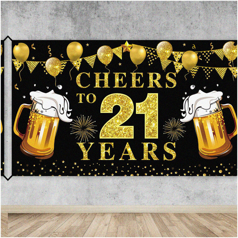 Sparkling Sobriety Celebration Kit with Banner