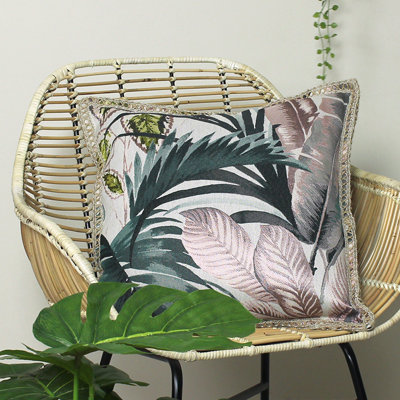 Amazonia Abstract Square Cushion