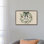 Winterberry Home Wreath - reproduction d'art murale - toile encadrée