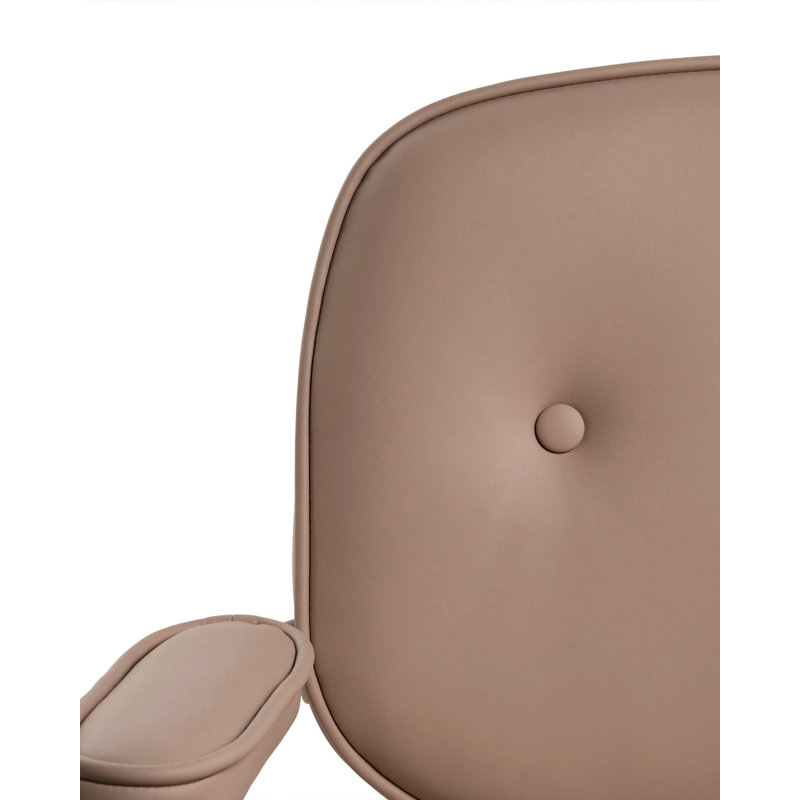Burrowes Office Chair, Brown, Brown