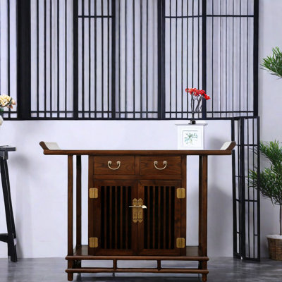 Aatifa Solid Wood Accent Cabinet