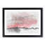 Pink Sunset Above a Forest - Framed Print-55769698-55769699