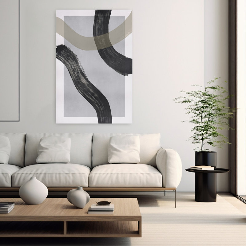 Art contemporain contemporain, H 60 po x l 40 po