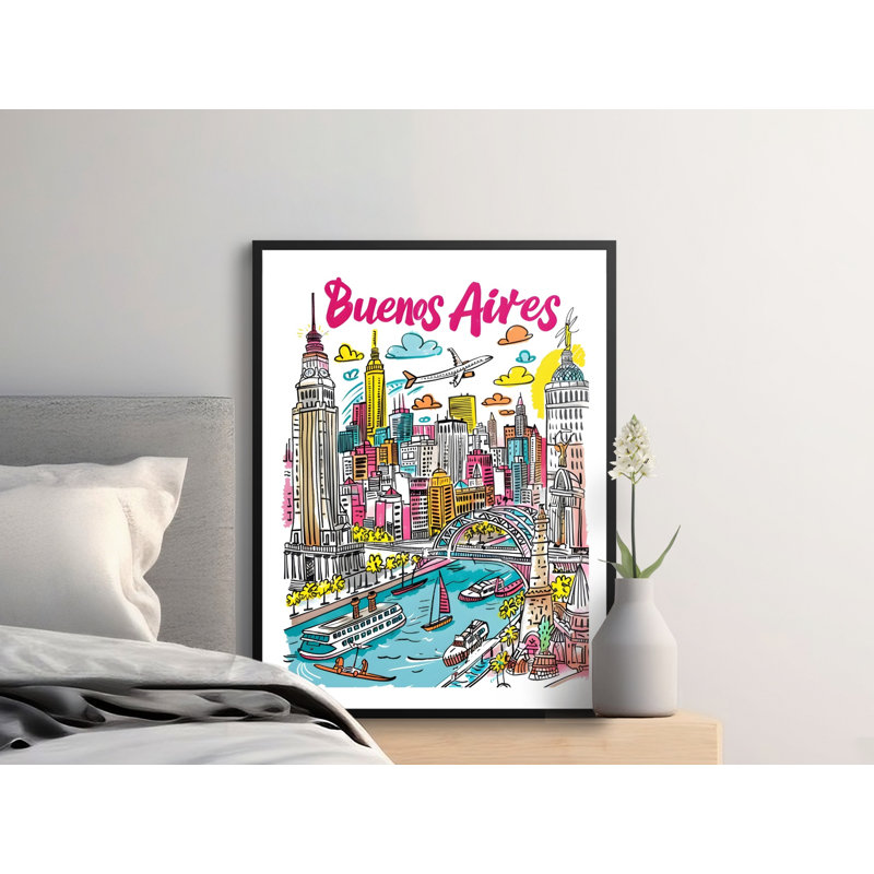 Isaak 1 Piece Wall Art, 9x11
