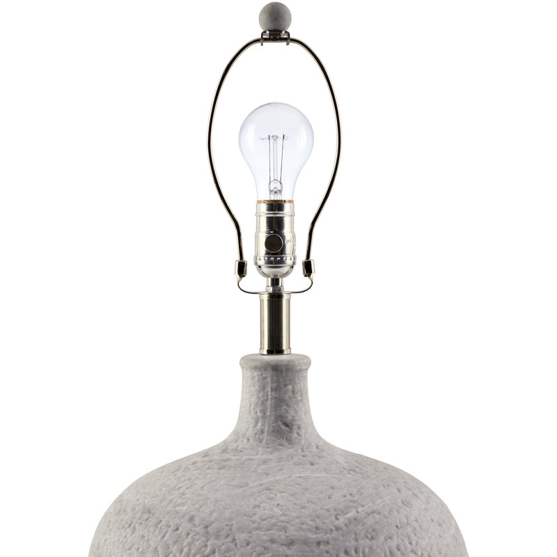 Viane Table Lamp, Gray