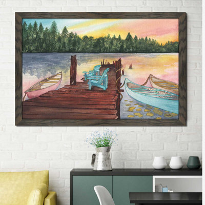 " Lake Sunsets " by Elizabeth Medley