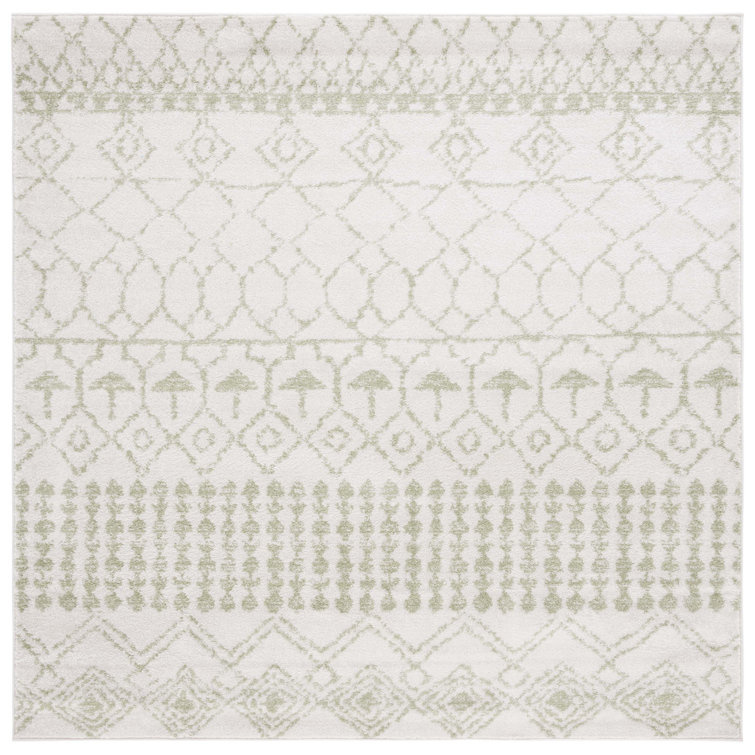 Lorenco Geometric Ivory Area Rug