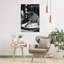 Cat Stares At Fish Elegant Contemporary Cat Fish Wall Art Print 1 Piece Wrapped Canvas Wall Art-364059717