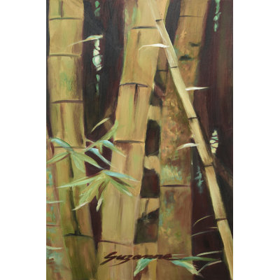 " Bamboo Finale II " by Suzanne Wilkins Painting Print