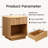 21.6"W Fluted Wooden Nightstand-1317123253-1317123252